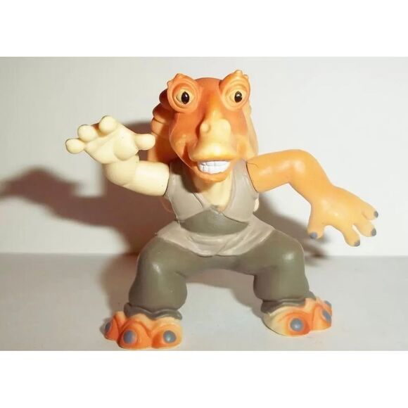 Star Wars Galactic Heroes JAR JAR BINKS complete EPISODE‎ 1 action figures pvc - Picture 1 of 1